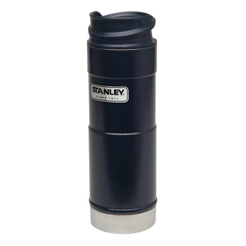 Термокружка Stanley Classic 1-Hand, 0,47 л, темно-синяя